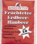 Benediktus - fruchtetee - Erdbeer Himbeer
