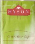 Hyson - green sour sup