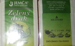 Jemča - alima - zelený drak