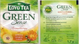 Loyd tea - green - quince opuncia
