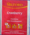 Milford - cranberry
