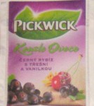 Pickwick - černý rybíz s třešní a vanilkou