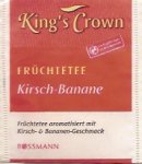 Rossmann - Kings Crown - fruchtetee kirsch banane