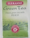 Teekanne - green tea - peach