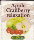 vitto tea - apple cranberry relaxion